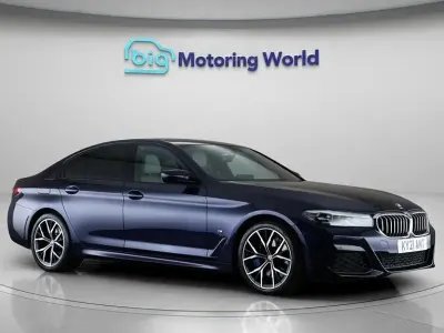 Used BMW 530 M Sport 286 HP (210 kW) 2021 Blue Sedan