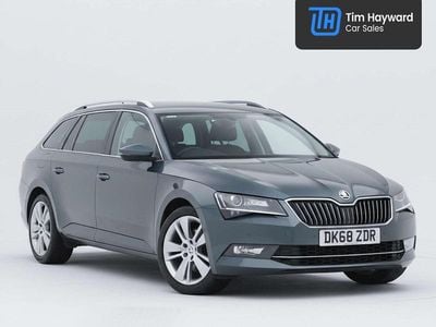 Used Skoda Superb SE L Executive 150 HP (110 kW) 2018 Grey Estate
