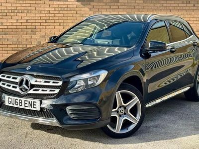 Black Used 2018 Mercedes GLA200 AMG line SUV | £15,247 (Fair price)