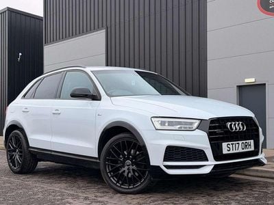 Used Audi Q3 Black Edition 184 HP (135 kW) 2017 White SUV