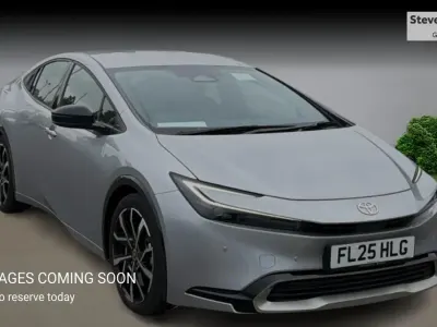 New Toyota Prius 2025 Silver Hatchback