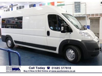 used Peugeot Boxer 435 L3H2 2.2HDI 130PS LWB 5 SEAT DISABLED MINIBUS