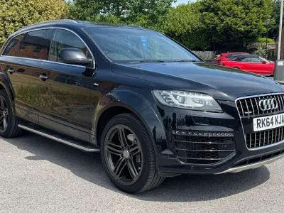 Used Audi Q7 S-Line 245 HP (180 kW) 2014 Black SUV