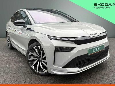 Meteor grey Used 2025 Skoda Enyaq iV SportLine SUV | £36,980 (Expensive)