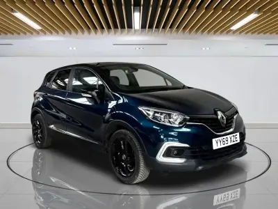 Used Renault Captur Iconic 90 HP (66 kW) 2019 Blue SUV