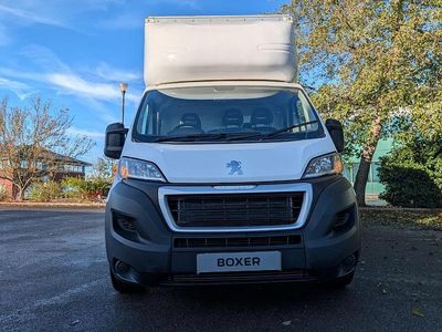 Used Peugeot Boxer Business-Line 140 HP (102 kW) 2022 White Van