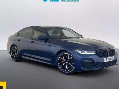 Used BMW 520 M Sport 190 HP (139 kW) 2022 Blue Sedan
