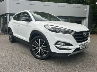 Used Hyundai Tucson GO! 116 HP (85 kW) 2018 White SUV