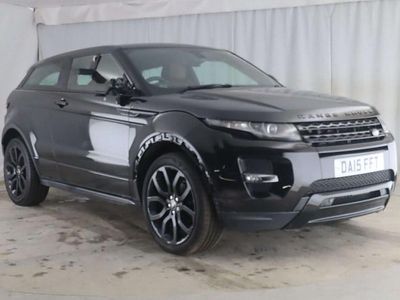 Used Land Rover Range Rover evoque Dynamic 190 HP (139 kW) 2015 Black Coupe