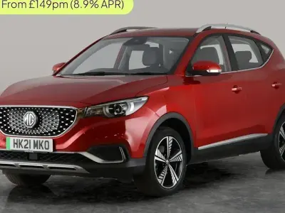 Usado MG ZS Exclusive 105 kW (143 HP) 2021 Vermelho SUV
