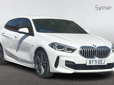 Used BMW 118 M Sport 136 HP (100 kW) 2022 White Hatchback