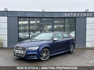 Used Audi S3 Sportback Advanced 310 HP (228 kW) 2016 Blue Hatchback