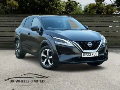 Used Nissan Qashqai N-Connecta 158 HP (116 kW) 2023 Black SUV