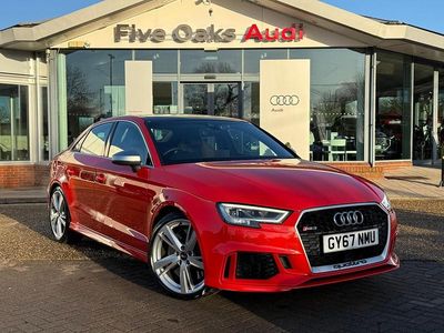 Red Used 2017 Audi RS3 Advanced Sedan | £27,995 (Expensive)