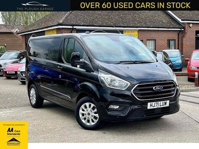 Black Used 2021 Ford Transit Custom Limited Van | £15,995 (A bit pricey)