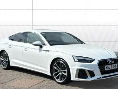 Used Audi A5 S-Line 163 HP (119 kW) 2023 White Coupe