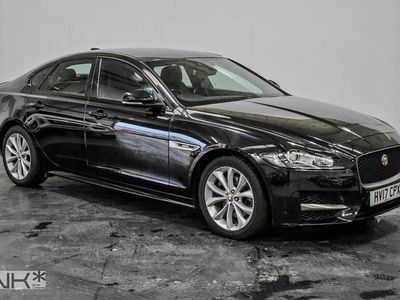 Black Used 2017 Jaguar XF R-Sport Sedan | £7,850 (Fair price)