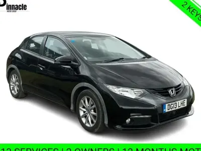 Used Honda Civic ES 120 HP (88 kW) 2013 Black Hatchback