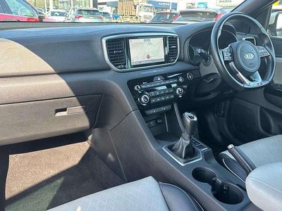 Begagnad Kia Sportage GT-Line 2021 Silver SUV