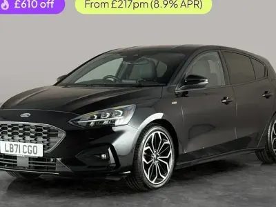 Used Ford Focus ST-Line X 120 HP (88 kW) 2021 Black Hatchback