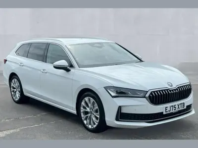 Used Skoda Superb SE L 150 HP (110 kW) 2025 White Estate