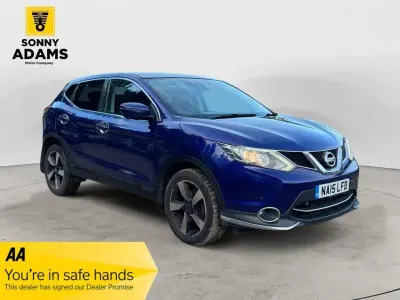 Used Nissan Qashqai N-TEC 110 HP (80 kW) 2015 Blue SUV