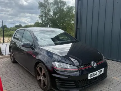 Used VW Golf VII GTI 2014 Black Hatchback