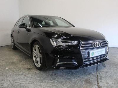 Used Audi A4 S-Line 190 HP (139 kW) 2016 Black Estate