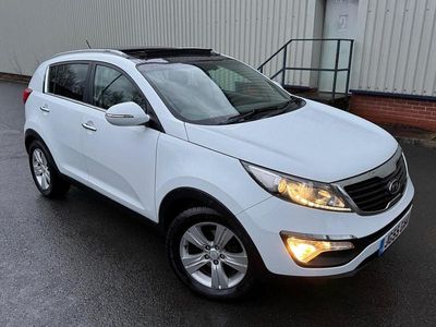 Used Kia Sportage 115 HP (84 kW) 2012 White SUV