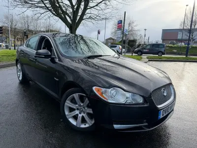 Usado Jaguar XF Luxury 2010 Preto Sedan