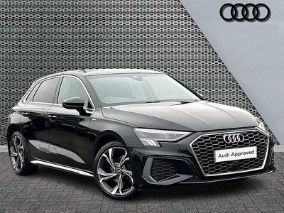Used Audi A3 S-Line 2024 Black Hatchback