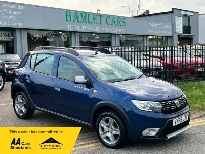 Used Dacia Sandero Essentiel 90 HP (66 kW) 2019 Blue Hatchback