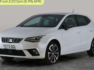 Used Seat Ibiza XCELLENCE Lux 110 HP (80 kW) 2024 White Hatchback