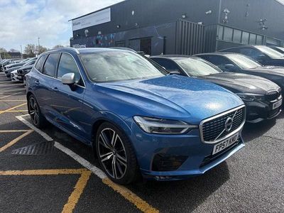 Used Volvo XC60 R-Design Pro 190 HP (139 kW) 2017 Blue SUV