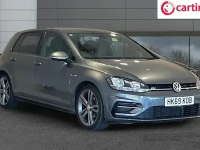 Used VW Golf VII R-line 150 HP (110 kW) 2019 Grey Hatchback