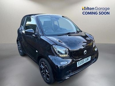 Used Smart ForTwo Coupé Premium 90 HP (66 kW) 2016 Black Coupe