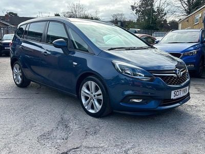 Used Vauxhall Zafira SRi 140 HP (102 kW) 2017 Blue MPV