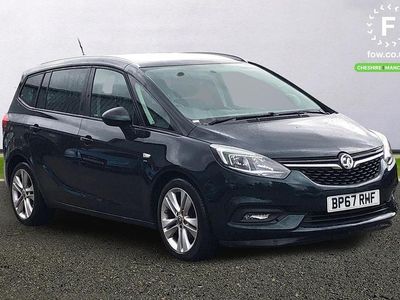 Used Vauxhall Zafira SRi 140 HP (102 kW) 2018 Green MPV