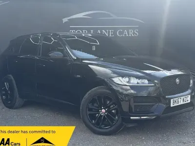 Used Jaguar F-Pace R-Sport 180 HP (132 kW) 2017 Black SUV