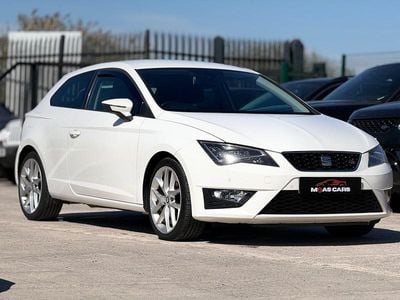 Begagnad Seat Leon FR 2015 Vit Halvkombi