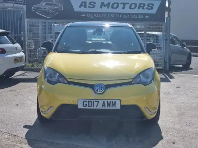 Used MG MG3 106 HP (77 kW) 2017 Yellow Hatchback