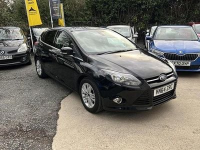 Used Ford Focus Titanium 125 HP (91 kW) 2014 Black Hatchback