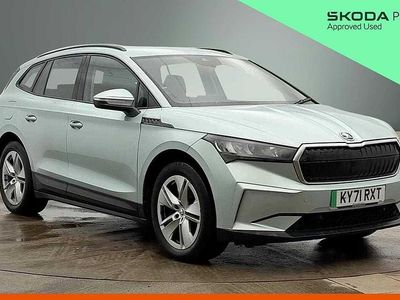 Used Skoda Enyaq iV 97 kW (132 HP) 2022 Arctic silver metallic SUV