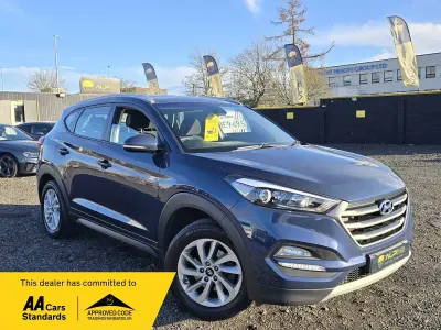 Używany Hyundai Tucson SE 132 KM (97 kW) 2017 Niebieski SUV