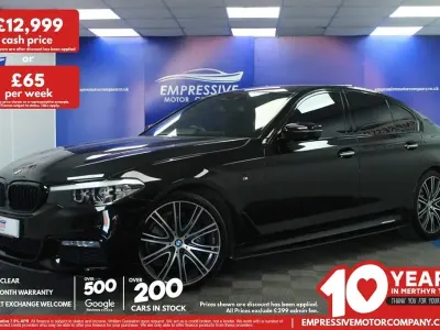 Used BMW 530 M Sport 265 HP (194 kW) 2017 Black Sedan