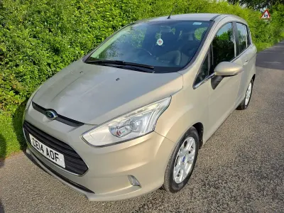 Used Ford B-MAX Zetec 90 HP (66 kW) 2014 Silver MPV
