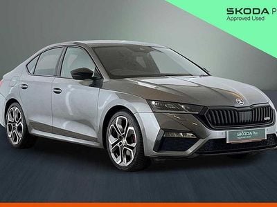 Used Skoda Octavia vRS 200 HP (147 kW) 2023 Graphite grey Hatchback