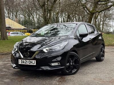 Begagnad Nissan Micra S 92 HK (67 kW) 2021 Svart Halvkombi