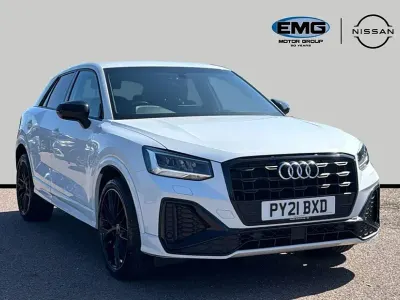 Usado Audi Q2 Black Edition 2021 Blanco SUV