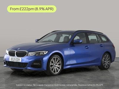 Blue Used 2021 BMW 330e M Sport Estate | £14,892 (Good price)